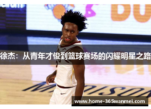 徐杰：从青年才俊到篮球赛场的闪耀明星之路